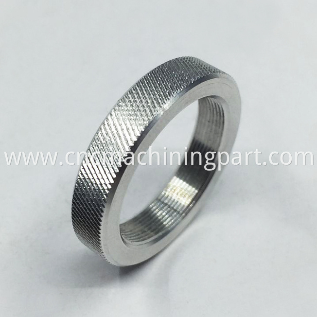 machining diamond knurling pattern